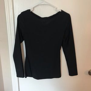 Open back GAP workout top